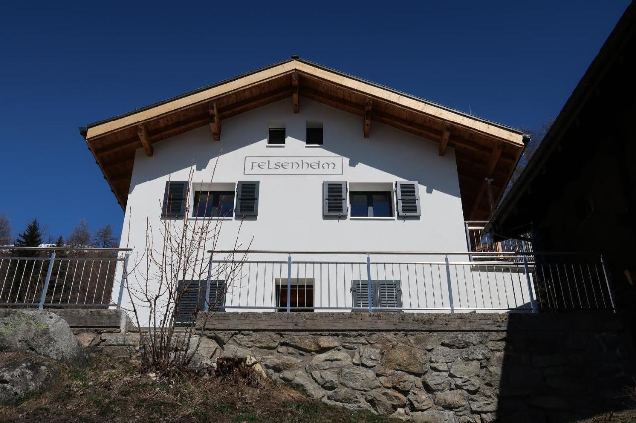 Chalet Felsenheim Villa Bellwald Buitenkant foto